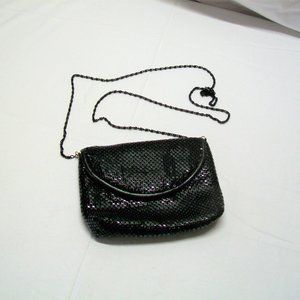 Black Metal Mesh Little Black Purse